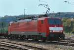 189 035-9, aufgenommen am 03.10.09, bei der Durchfahrt durch Treuchtlingen.