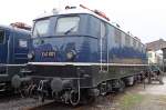Die E41 001 im DB Museum in Konblenz-Ltzel, am 08,08,09