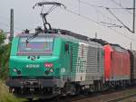eine E-37 (437006) der franz. FRET in Porz Wahn, aufgenommen im Sommer 09