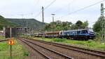 ELP/RTB Cargo 2019 311-0 REV/26.01.24 mit H-Wagen Zug Einfahrt Bingen am Rhein. 09.08.2025