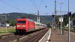 DB 101 069-3 mit IC Richtung Koblenz. Boppard 10.08.2025