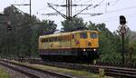EGP 151 007-2  Biene  hat die Seiten gewechselt und rangiert hier zum Zementexpress den sie nach Süden bringen soll. Pattburg 24.06.2025
