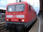 143 123 als RE nach Stuttgart Hbf in Nrnberg Hbf. 06.08.2006