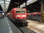 143 076 als RB 75 nach Aschaffenburg Hbf in Wiesbaden Hbf. 11.04.2009