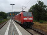 146 014 als S 1 nach Bad Schandau in Meien Triebischtal. 18.07.2025