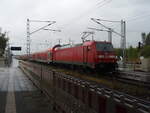 146 279 als RE 4 nach Berlin Hbf in Falkenberg (Elster). 17.07.2025