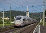 '412 036' ICE 4 Triebzug 9036 in Boppard. Juli 2024.