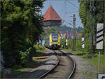 Rckfahrt von 1462 003 nach Karlsruhe. Konstanz, Juli 2025.