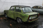 Ein Trabant 601 am 7. Februar 2024 in Homburg 