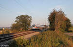 411 028  Reutlingen  als ICE2916 Ersatz ICE für ICE 22 Wien - Dortmund bei Pölling. 28.08.24