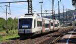 RegioBahn/VRR 0609 106-9 REV/BOB/17.07.21 dieselt hier gemütlich durch Bingen. 09.08.2025