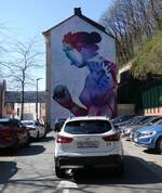 (273'531) - Wandgemlde von PichiAvo von Valencia am 3. April 2025 in Wuppertal