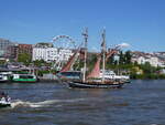 (275'332) - 836. Hafengeburtstag mit Schiffsparade am 9. Mai 2025 auf der Elbe in Hamburg