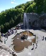 (275'416) - Wasserspiele Bergpark Wilhelmshhe am 11. Mai 2025 in Bad Wilhelmshhe