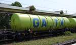 D-GATXD 35 80 7830 802-2 Gattung Zacns Volumen 98.060l beladen mit 33/1170 Enthanol/Ethylalkohol. Koblenz 12.08.2025