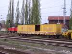 Ein Bauwagen aus Rgs und Container in Frankfurt/Oder. 17.04.07