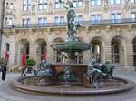 (275'038) - Brunnen am 8. Mai 2025 in Hamburg, Rathaus