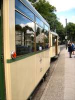 KSW-Zug an der Endstation Schleuse, 23.5.2009