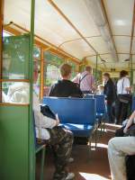 Innenansicht KSW-Beiwagen, 23.5.2009