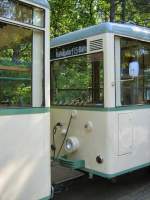 KSW in Woltersdorf, Kupplung Triebwagen mit Beiwagen