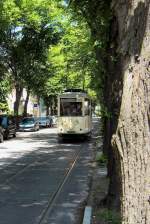 KSW 7 kurz vor der Endstelle Woltersdorf Schleuse, Mai 2007