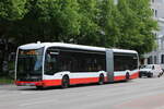 HHA Hamburg - Nr. 3414/HH-YB 3414 - eMercedes am 8. Mai 2025 in Hamburg, Mundsburger Damm (Aufnahme: Martin Beyer)