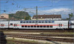 Twindexx-Dosto 5. Generation D-DB 50 80 26-81 675-1 DBpza im IC2 4896 in Singen. August 2024.