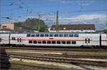 Twindexx-Dosto 5. Generation D-DB 50 80 26-81 676-1 DApza im IC2 4896 in Singen. August 2024.