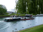 (274'875) - Schiff Ohre auf der Aller am 7. Mai 2025 in Wolfsburg