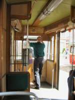 Im Beiwagen 113, altes depot Bachgasse - 9. 5. 2009