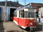 Gotha-Tw 35 , altes Depot Bachgasse - 9. 5. 2009