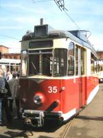 ZR-Tw 35 im alten Depot Bachgasse, Mai 2009