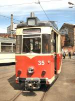 ZR-Gotha Tw 35 im alten depot Bachgasse, 9. 5. 2009
