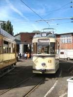 Gotha-Tw 49, ER-Wagen - altes Depot Bachgasse am 9. 5. 2009