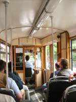 Innenansicht Gotha-Tw Strassenbahn Cottbus am 6.6.2009