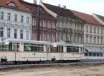 Gotha-Zug mit Tw und Beiwagen in Potsdam, 3. 10. 2009