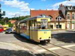 Gotha-Zug mit Beiwagen 90 in Woltersdorf, 23.5.2009