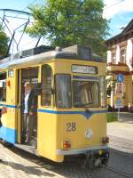 Vor der Rckfahrt nach S-Bhf Rahnsdorf, 23.5.2009
