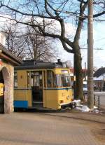 Tw 32 kommt aus dem Depot Woltersdorf, 2006