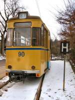 Beiwagen 90 am S-Bhf. Rahnsdorf, 2006