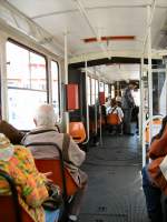 Innenansicht unmot. TATRA, Berlin 19.4.2009