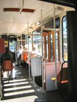 Innenansicht Tatra KT4D (482 BVG)