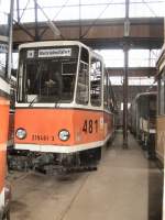 Tw 481 im Bh Niederschnhausen, 2006