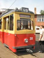 LOWA Tw 38 im alten Depot Bachgasse, 9.5.2009