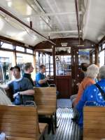 Im Beiwagen 984 bei einer Themenfahrt, Berlin 2007