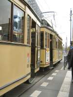 Hist. Strassenbahnzug T20 in Berlin, Themenfahrt 12.10.2008