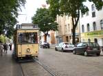 Tw 5984 in der Schleife Hirtestrasse am S-Bhf Kpenick, Themenfahrt 9.8.2009