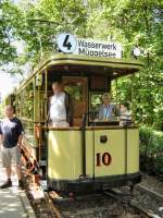Rahnsdorf, vor der Rckfahrt zum Wasserwerk Mggelsee, 10.5.2009