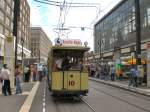 Tw 10 von vorn kurz vor der Abfahrt von der Hst. S-Bhf Alexanderplatz, berlin Juli 2009