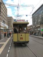 Tw 10 am Start der Themenfahrt am S-Bahnhof Alexanderplatz, Berlin Juli 2009